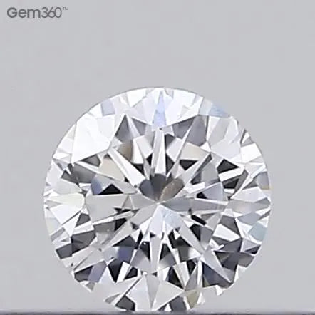 0.19ct Round Lab Grown Diamond (Colour D, Clarity VVS2, Cut VG, IGI Certified)