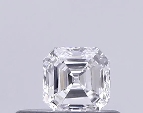 0.25ct Asscher Lab Grown Diamond (Colour D, Clarity VVS2, IGI Certified)