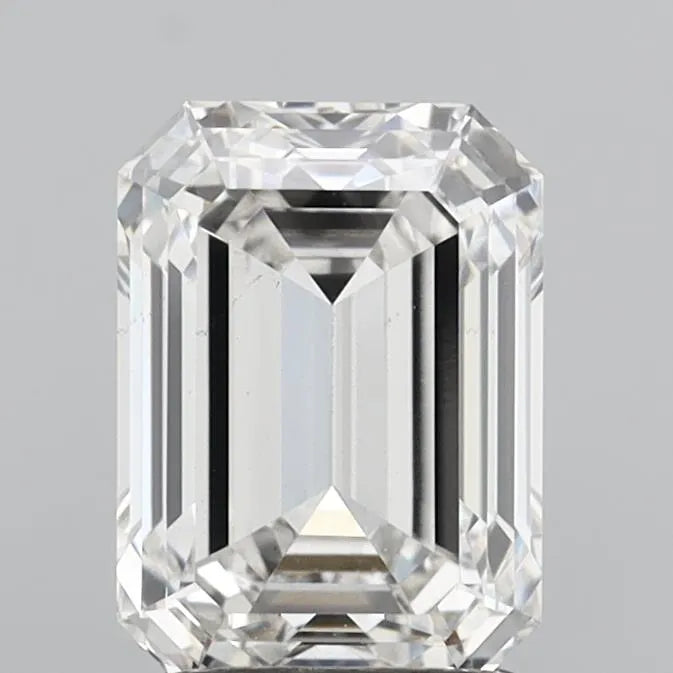 2.21ct Emerald Lab Grown Diamond (Colour G, Clarity VS1, IGI Certified)