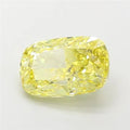 3.00ct Cushion modified Lab Grown Diamond (Colour Fancy Intense Yellow, Clarity VS1, IGI Certified)
