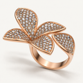 FIVE LEAFS RING