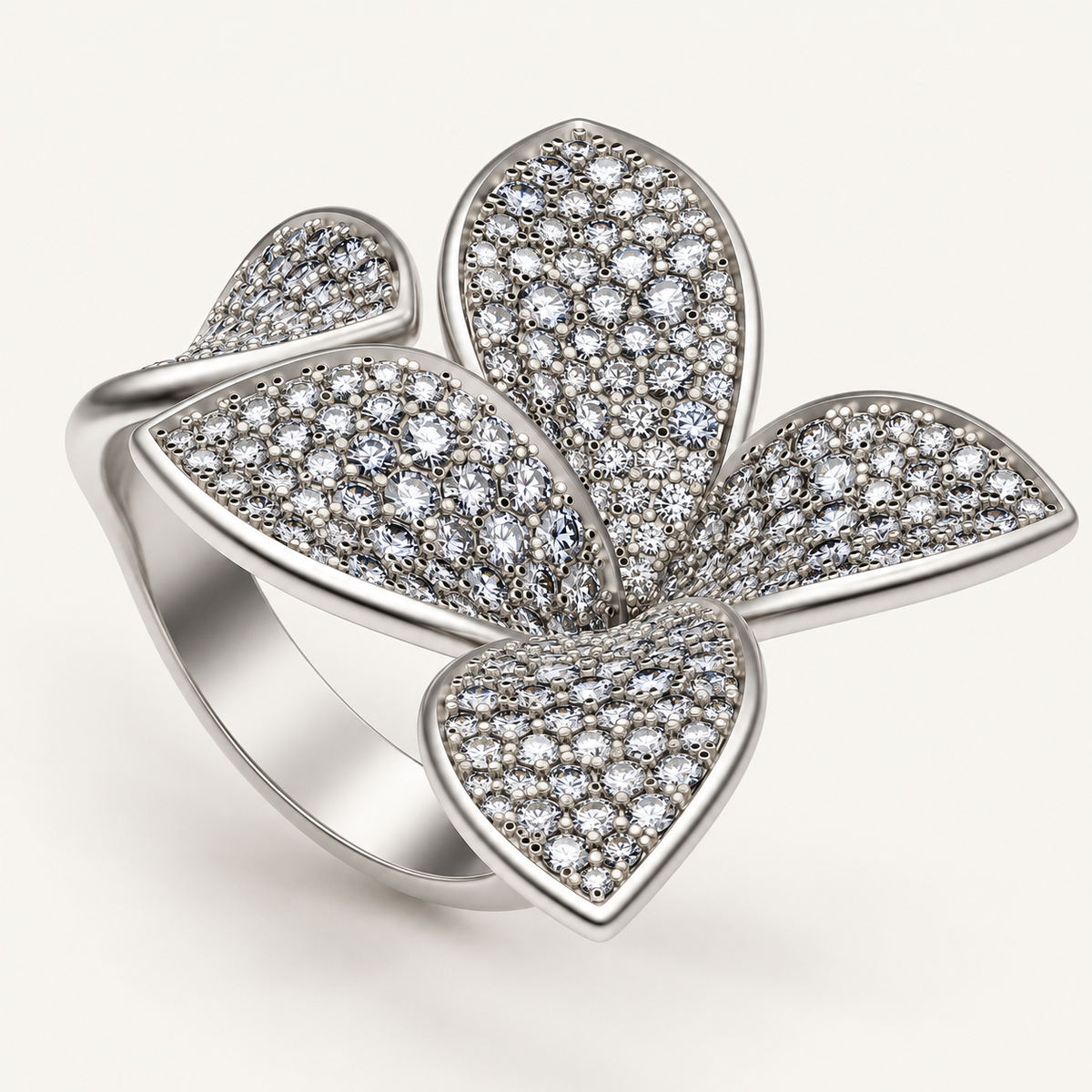 FIVE LEAFS RING