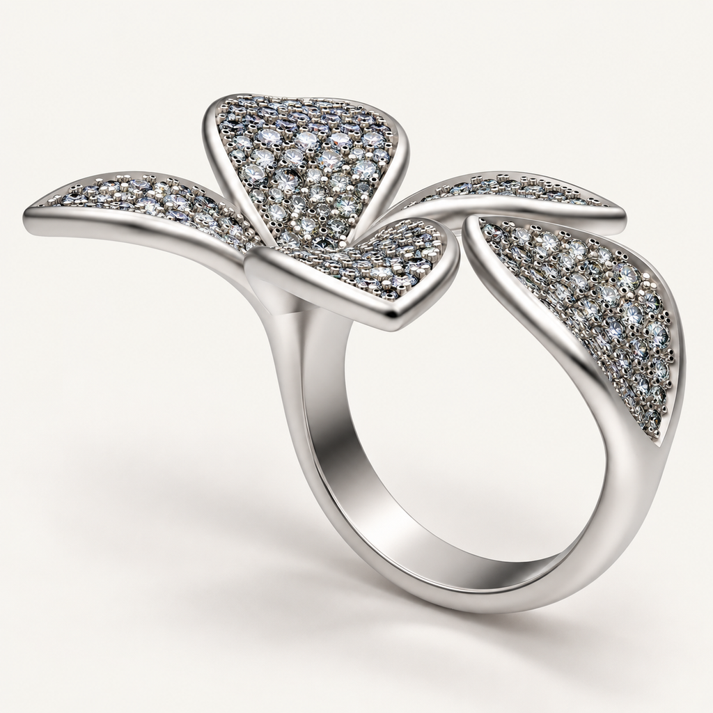 FIVE LEAFS RING