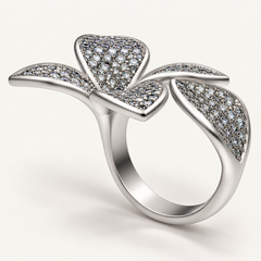 FIVE LEAFS RING