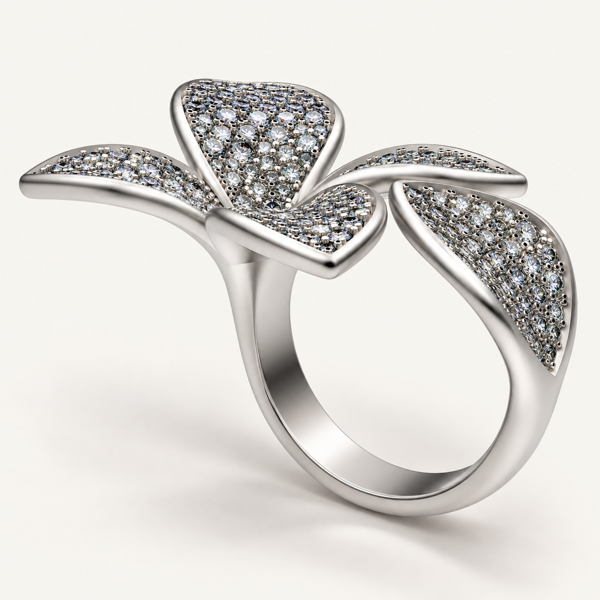 FIVE LEAFS RING