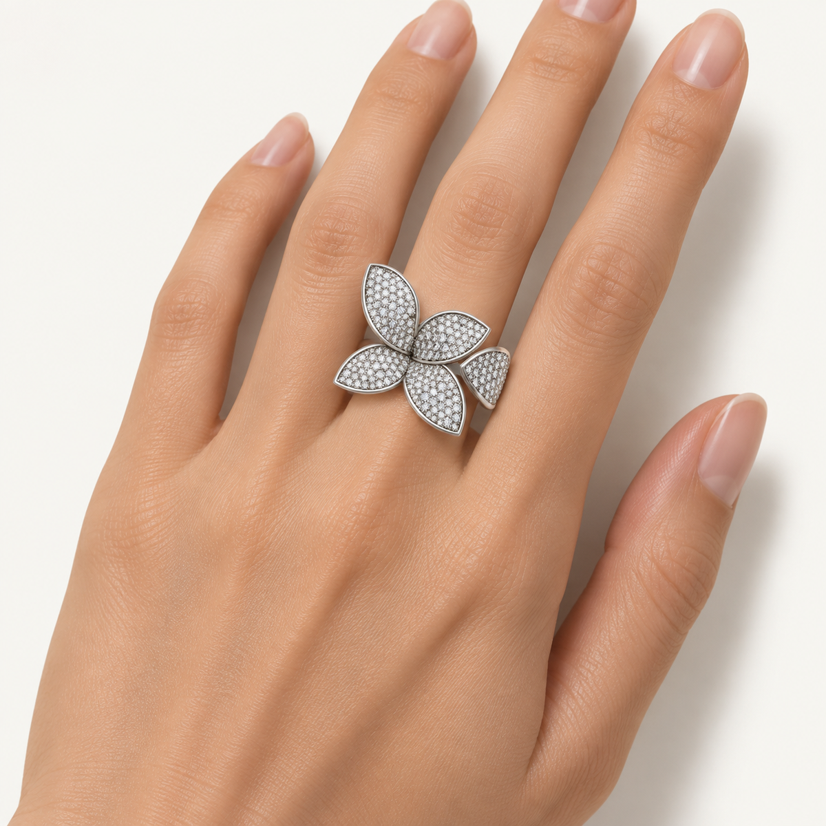 FIVE LEAFS RING