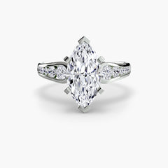 Solitaire with Pavé 2