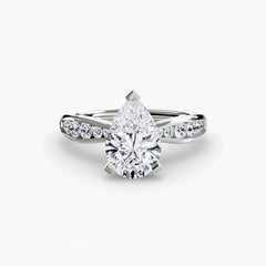 Solitaire with Pavé 3