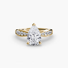 Solitaire with Pavé 3