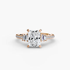 Solitaire with Pavé 4