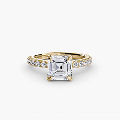 Solitaire with Pavé 6