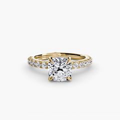 Solitaire with Pavé 6