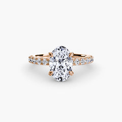 Solitaire with Pavé 6