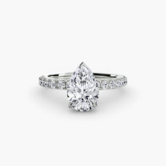 Solitaire with Pavé 6