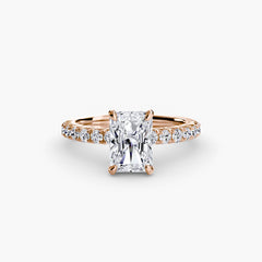 Solitaire with Pavé 6