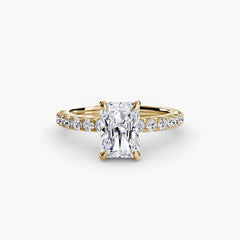 Solitaire with Pavé 6