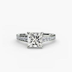 Solitaire with Pavé 7