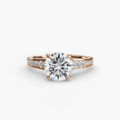 Solitaire with Pavé 7