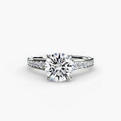 Solitaire with Pavé 7