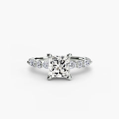 Solitaire with Eternity Pavé 2