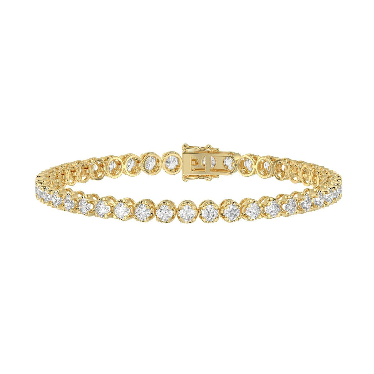 Microfusion Prong Set Tennis Bracelet | 4.3-6.1ct