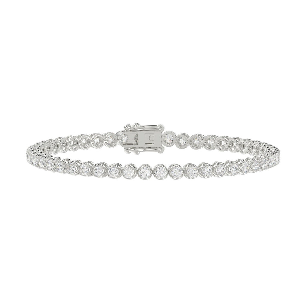 Microfusion Prong Set Tennis Bracelet | 2.5-3.6ct
