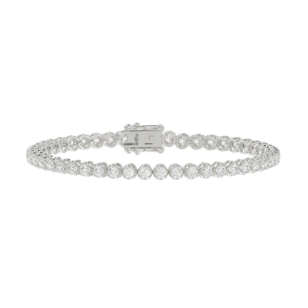 Microfusion Prong Set Tennis Bracelet | 2.5-3.6ct