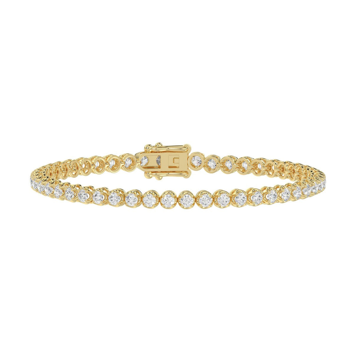 Microfusion Prong Set Tennis Bracelet | 2.5-3.6ct