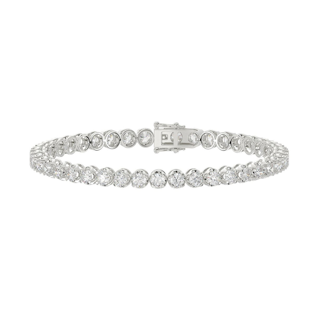 Microfusion Prong Set Tennis Bracelet | 4.3-6.1ct
