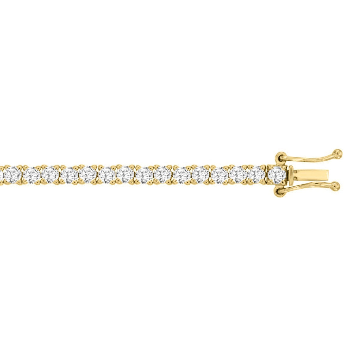 Basket 4 Prong Tennis Bracelet | 4.4-6.2ct