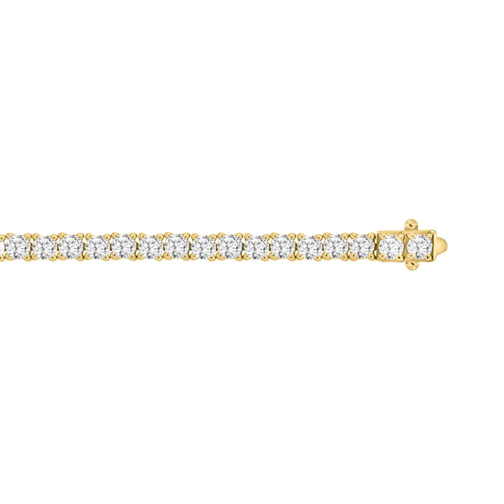 Basket 4 Prong Tennis Bracelet | 4.4-6.2ct