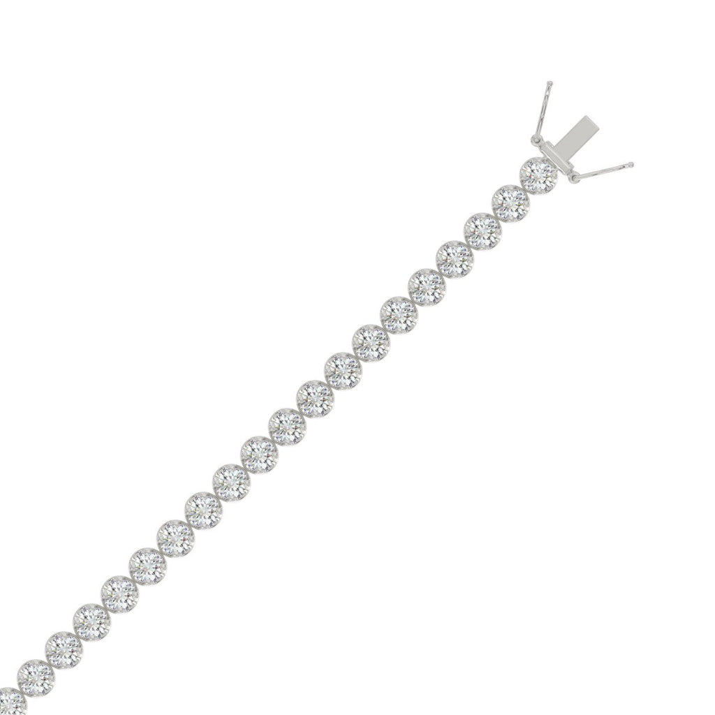 Microfusion Prong Set Tennis Bracelet | 4.3-6.1ct