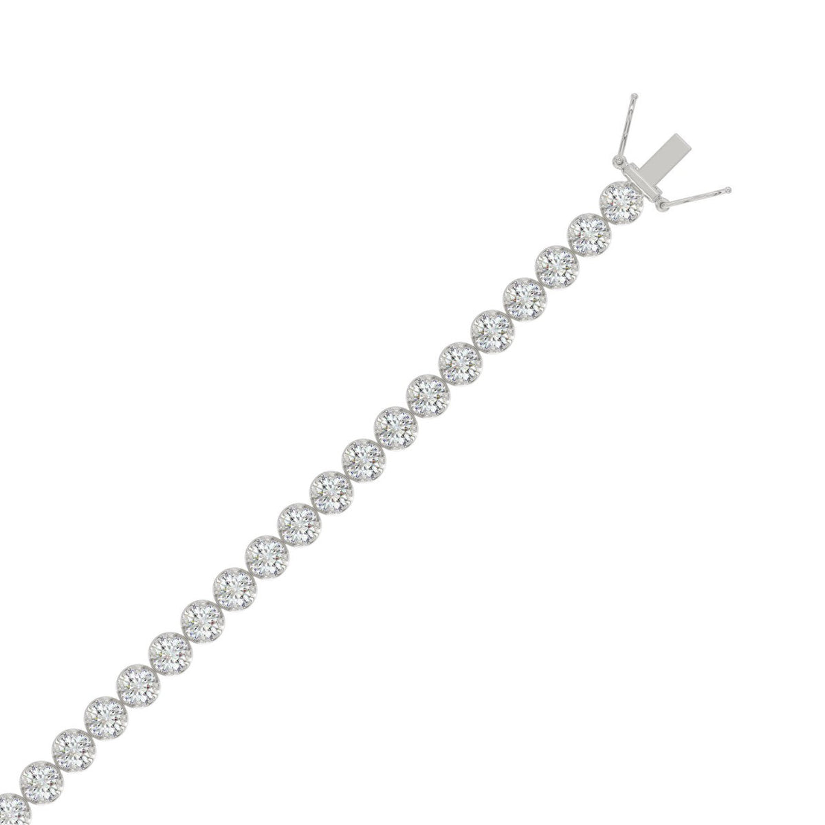 Microfusion Prong Set Tennis Bracelet | 4.3-6.1ct