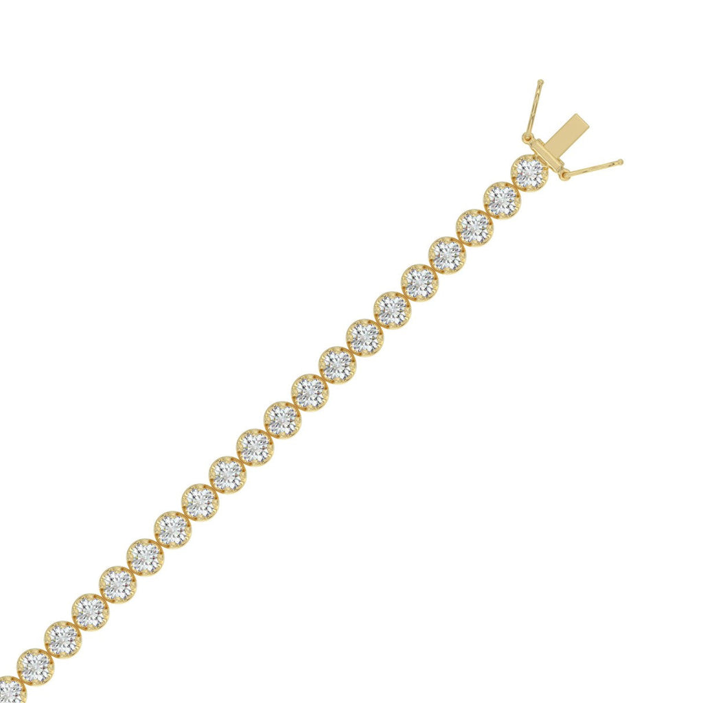 Microfusion Prong Set Tennis Bracelet | 4.3-6.1ct
