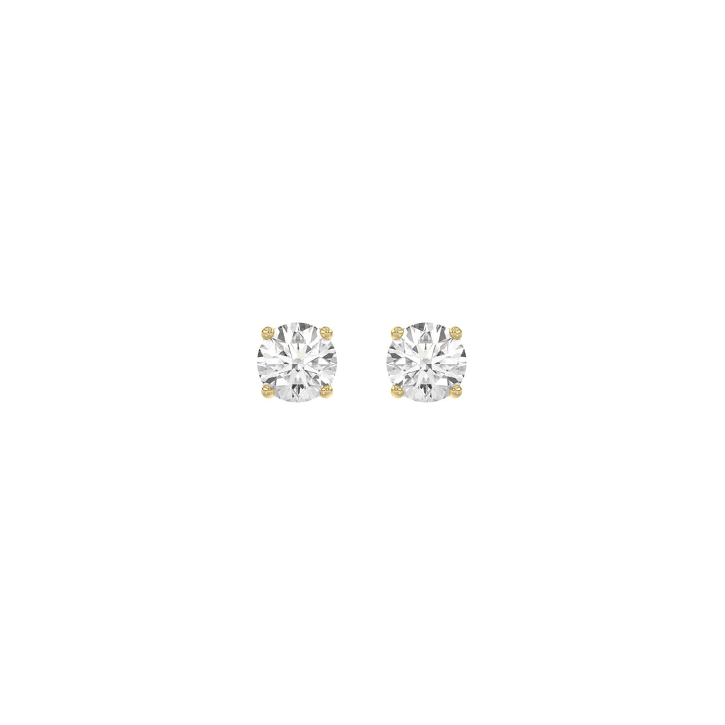 4 Prong Basket Stud Earrings | 0.25ct