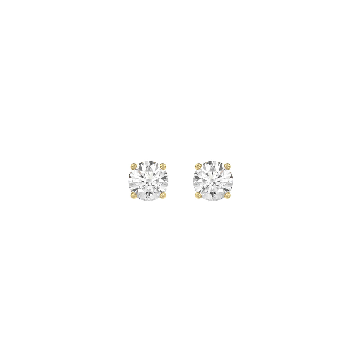 4 Prong Basket Stud Earrings | 0.25ct